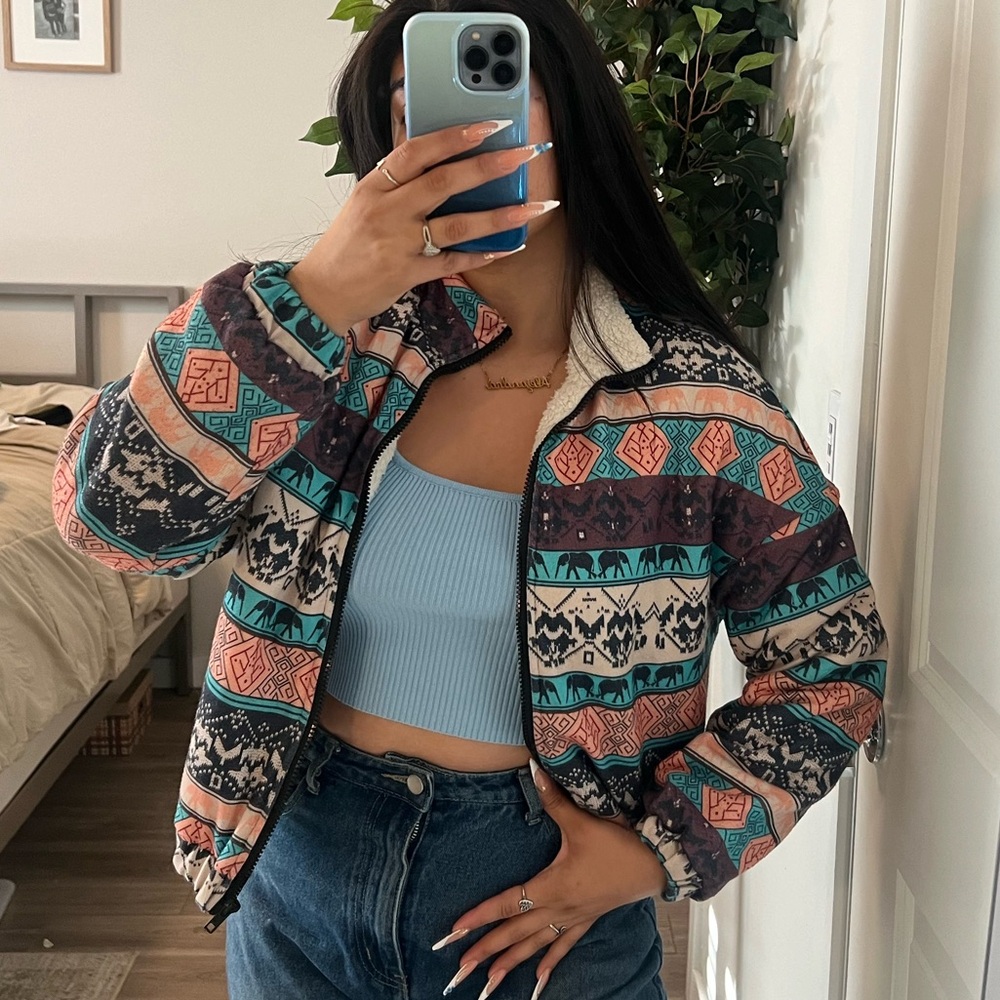 Sherpa aztec Jacket